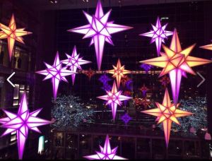 Time Warner holiday lights