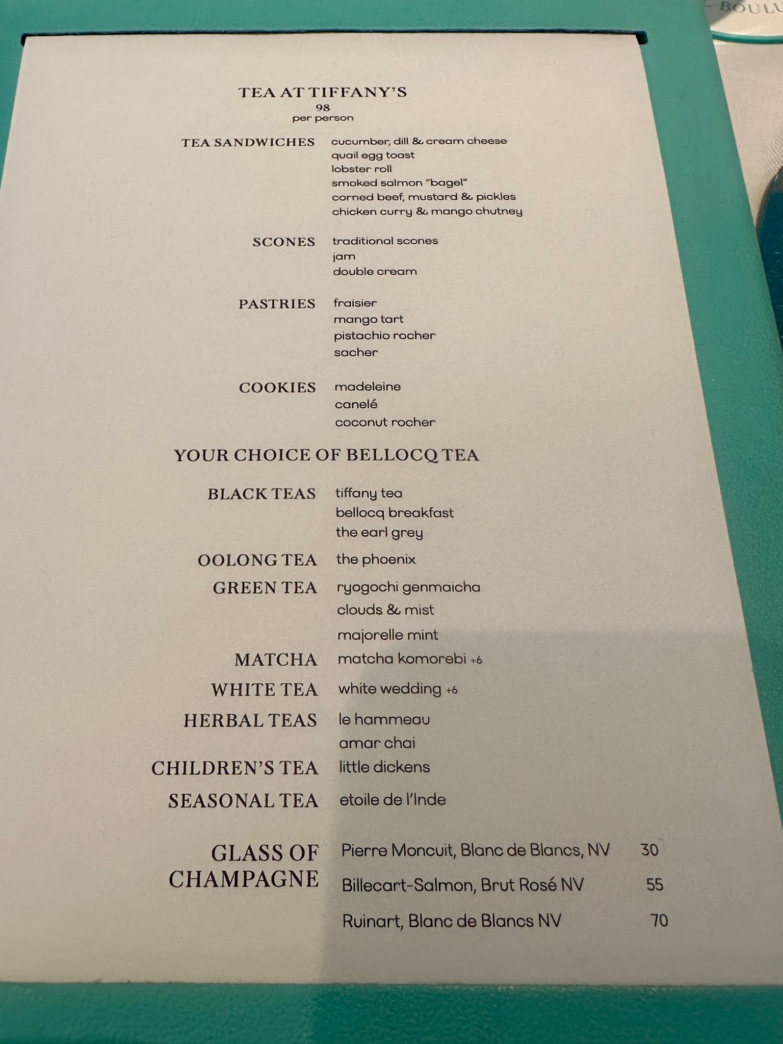 Blue Box Cafe at Tiffany and Co. – Julie Brannan, NYC residential real ...